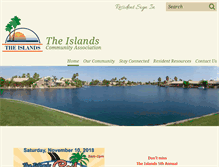 Tablet Screenshot of islandscommunity.org